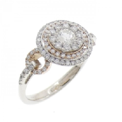 Nhẫn kim cương PT900/K18PG 0.204CT - Hàng hiệu Chính hãng