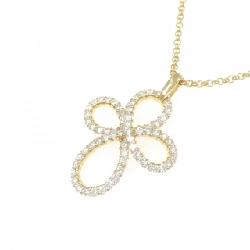 K18YG Dây chuyền kim cương 1.02CT - Hàng hiệu Chính hãng 861104