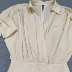 Đầm phối thun và phi lụa, có dây kéo sau lưng size S-M 463416