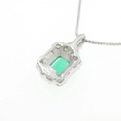 K10WG/K18WG Mặt dây chuyền ngọc lục bảo 0.56CT - Hàng hiệu Chính hãng 857887