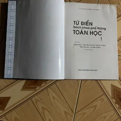 TỪ ĐIỂN BÁCH KHOA PHỔ THÔNG TOÁN HỌC (trọn bộ hai tập) - X.M. NIKOLXKI chủ biên 713055