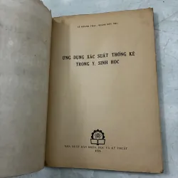Ứng dụng xác suất thống kê trong y sinh học - Lê Khánh Trai - 1979s 1013091