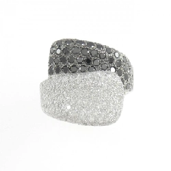 Nhẫn kim cương K18WG/K18BG 0.92CT - Hàng hiệu Chính hãng 851780