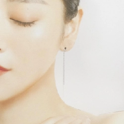 Bông tai 4゜C K18WG - Hàng hiệu Authentic 846542