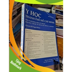 (TẶNG BOOKMARK) Hội nghị khoa học kỹ thuật đại học y dược TP.RBK lần thứ 30 - 11/01/2015 chuyên đề ngoại khoa phụ bản của tập 17 số 1 2013 RBK0808 TẠP CHÍ, THIẾT KẾ, THỜI TRANG