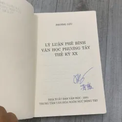 Lý luận phê bình văn học phương tây thế kỷ xx - phương lựu. 2b3 1009533