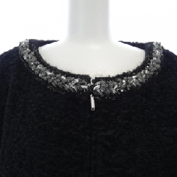 【Mã giảm giá】Áo khoác không cổ CHANEL 642934