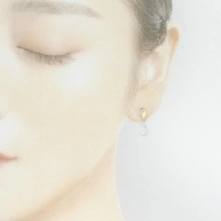 K10YG Blue Topaz Bông tai - Hàng hiệu Chính hãng 876723