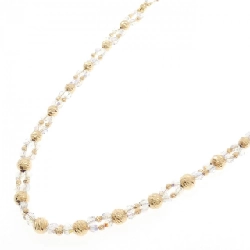 K18YG Vòng cổ thủy tinh - Hàng hiệu Chính hãng 861317