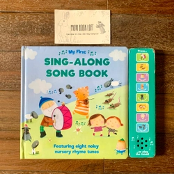 Sách Board Book My First Sing – Along Song Book – L.ỗ.i Không Chạy Được Âm Thanh, Used