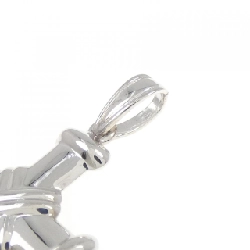 K18WG Mặt dây chuyền hình chữ thập - Hàng hiệu Chính hãng 863892