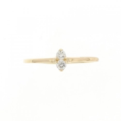 【Remake】Nhẫn kim cương K18YG 0.06CT 673229