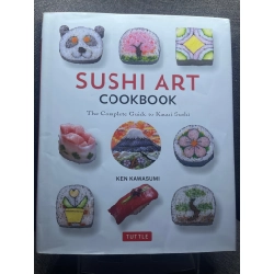 Sushi art cookbook mới 90% sách tranh màu ngoại văn nấu ăn sushi Ken Kawasumi HPB1605 SÁCH NGOẠI VĂN 181348