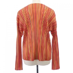 Pleats Please 2011 Kẻ sọc PP11-JK555 7565122 Áo - Hàng hiệu Authentic 773050