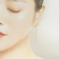 K18YG Bông tai kim cương 0.4CT - Hàng hiệu Chính hãng 868195