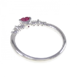 Nhẫn ruby hình trái tim PT900 0.55CT 666096