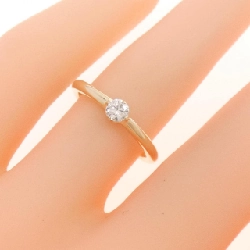 Nhẫn kim cương K10YG 0.16CT - Hàng hiệu Chính hãng 860413