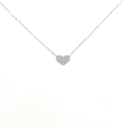 K10WG Dây chuyền kim cương hình trái tim 0.04CT - Hàng hiệu Chính hãng