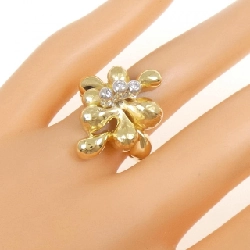 Nhẫn kim cương 750YG/750WG - Hàng hiệu Authentic 852683