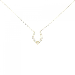 Dây chuyền kim cương K18YG 0.10CT - Hàng hiệu Chính hãng