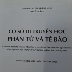Cơ sở di truyền học PHÂN TỬ & TẾ BÀO 325560