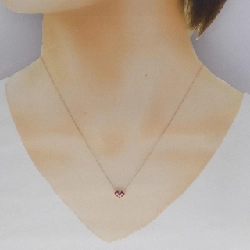 K10PG Ruby Heart Necklace - Hàng hiệu Chính hãng 856547