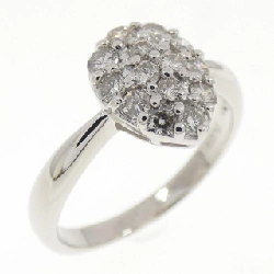 Nhẫn kim cương Pave PT900 0.50CT - Hàng hiệu Chính hãng