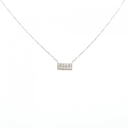 K18YG Dây chuyền kim cương 0.10CT - Hàng hiệu Chính hãng