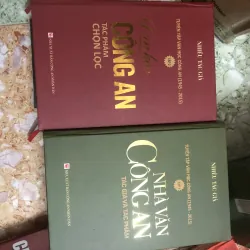 nhà văn công an tác giả và tác phẩm bìa cứng có hộp full 2 tập