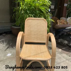 Ghế đơn mây tre đan 703667