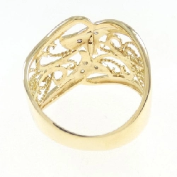 Nhẫn kim cương K18YG 0.03CT 672261