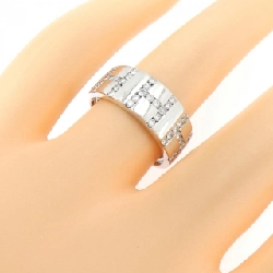 Nhẫn kim cương 750WG chữ H 0.48CT 666049