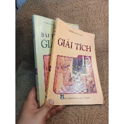 Combo Giải tích và Bài tập Giải tích 12 2010 mới 80% (Sách giáo khoa - giáo trình) HCM060526