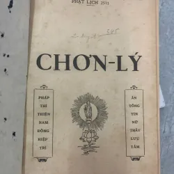 CHƠN LÝ (2 TẬP) - MINH ĐĂNG QUANG 937526