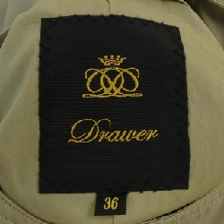 Đồ hiệu DRAWER 6522-234-0683 Áo khoác không cổ - Hàng hiệu Authentic 821450