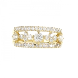 Nhẫn kim cương K18YG 0.81CT - Hàng hiệu Authentic 851021