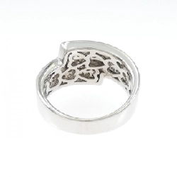 Nhẫn kim cương K18WG/K18BG 0.35CT - Hàng hiệu Authentic 853838