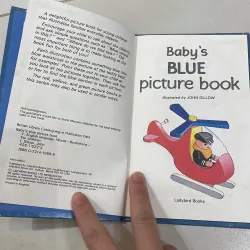 NGOẠI VĂN tiếng anh trẻ em : BABY ‘s BLUE picture book - ladybird  1027827
