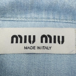 MIU MIU GWC097 10BM Áo sơ mi 635175