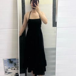 Váy maxi hở lưng, dạo phố, đi biển bao xinh, size S,M mang đẹp 478953