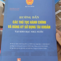 Hướng dẫn các thủ tục hành chính và đăng ký sử dụng tài khoản tại kho bạc nhà nước 358368