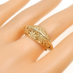 Nhẫn hoa 750YG - Hàng hiệu Authentic 851927