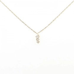 K18YG Ba viên đá kim cương dây chuyền 0.15CT - Hàng hiệu Chính hãng