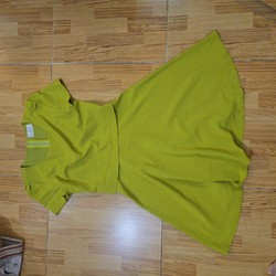 Váy xanh cốm Vinamay size S 139546