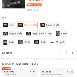 Máy cắt lông xù JD FD398-2 giá 450k 961502