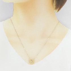 K18YG Dây chuyền kim cương 0.10CT - Hàng hiệu Chính hãng 856431