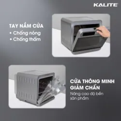 Nồi chiên hơi nước Kalite Steam Ultra 360 4in1 công nghệ SteamTech Fusion 360, chính hãng 572985