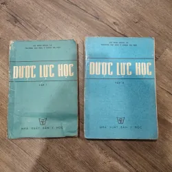 Dược lực học bộ 2 tập