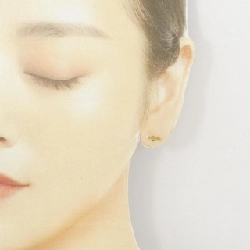 K18YG Bông tai - Hàng hiệu Chính hãng 870019