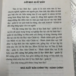 Tâm lý học lãnh đạo vac quản lý - Học viện chính trị 499840